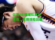 亿万28:福建队疯狂进攻，赢得惊险比赛
